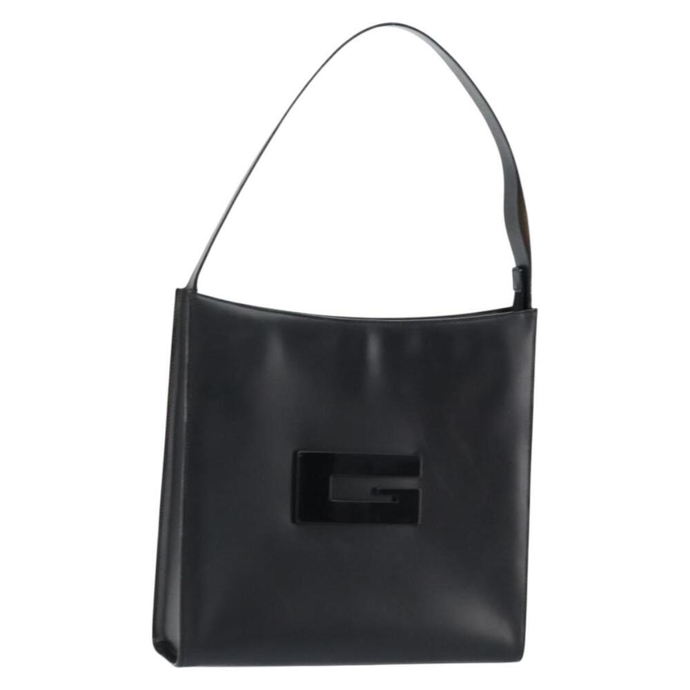 GUCCI Interlocking Hand Bag Leather Black 001 3066 Auth 155223 - Picture 1 of 16